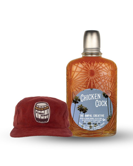 Chicken Cock The Ampal Creative Reserve Cask and Hat Bundle