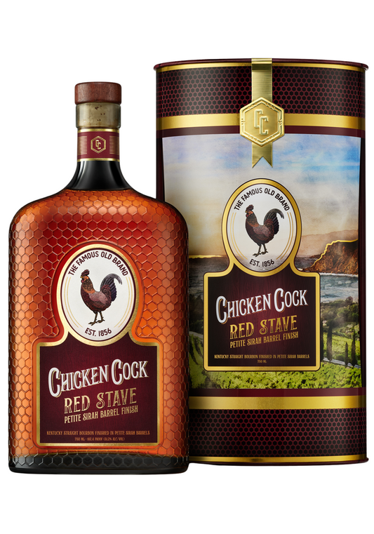 Chicken Cock Whiskey Red Stave
